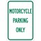 Brady Parking Sign, 18"H, 12"W, Aluminum, 112623 112623 - alternate 1